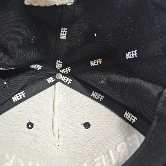 Fried Chicken by Neff 3D Black n White Embroidered Logo Hat Unisex Unique. Rare - Picture 10 of 13